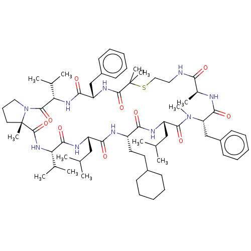 Chemical structure of BindingDB Monomer ID 50593254