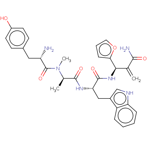 Chemical structure of BindingDB Monomer ID 50594819