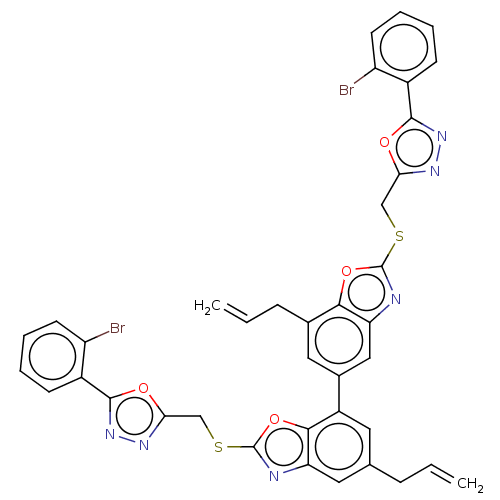 Chemical structure of BindingDB Monomer ID 50595273