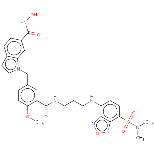 Chemical structure of BindingDB Monomer ID 50595334