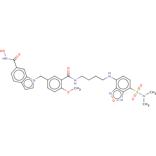 Chemical structure of BindingDB Monomer ID 50595335