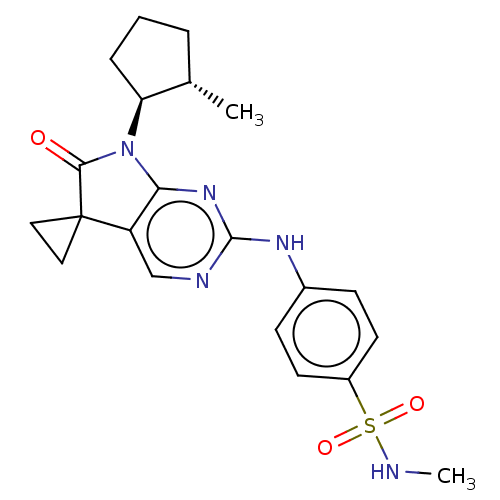 Chemical structure of BindingDB Monomer ID 50595809