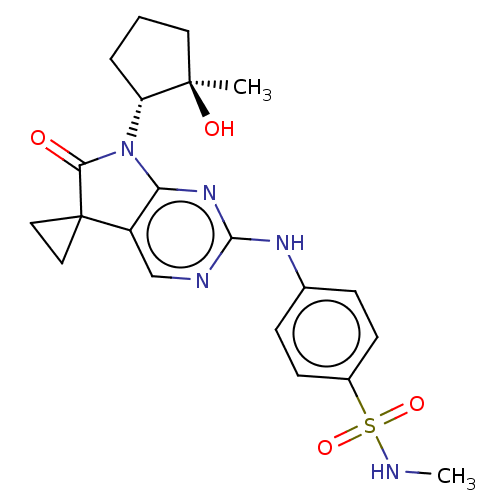 Chemical structure of BindingDB Monomer ID 50595814