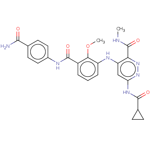 Chemical structure of BindingDB Monomer ID 50595818