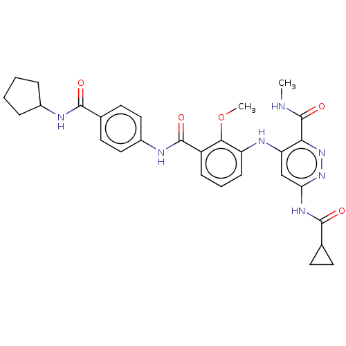 Chemical structure of BindingDB Monomer ID 50595825