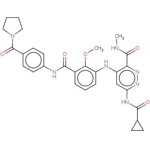 Chemical structure of BindingDB Monomer ID 50595826