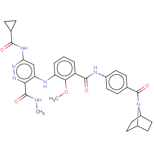 Chemical structure of BindingDB Monomer ID 50595827