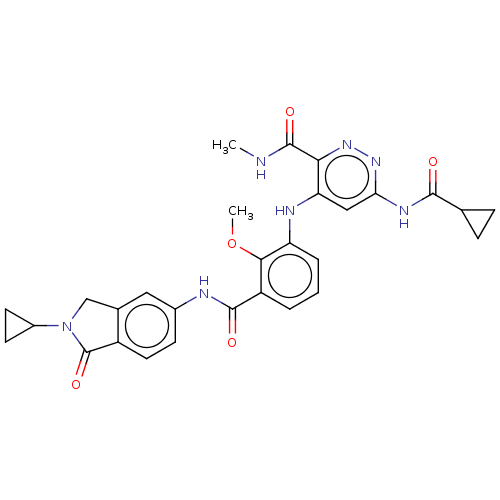Chemical structure of BindingDB Monomer ID 50595839