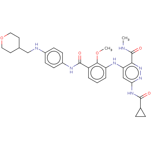Chemical structure of BindingDB Monomer ID 50595841