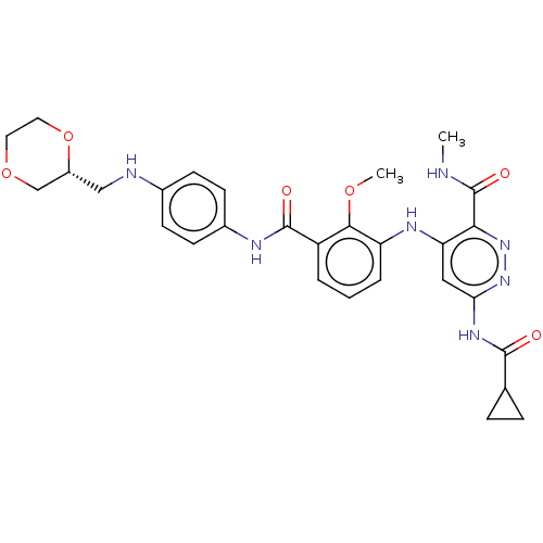 Chemical structure of BindingDB Monomer ID 50595842