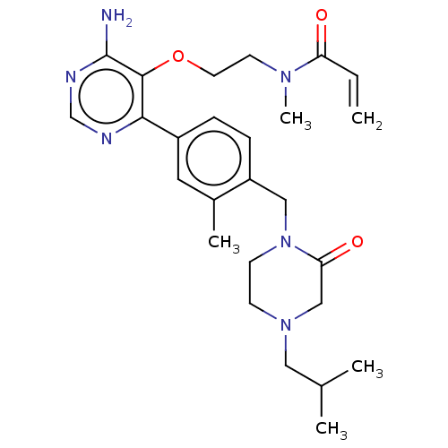 Chemical structure of BindingDB Monomer ID 50596438