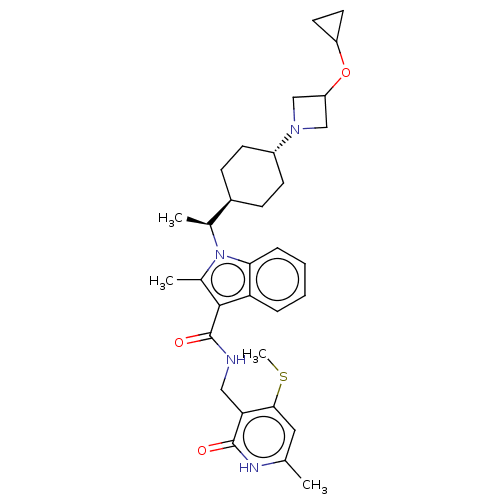 Chemical structure of BindingDB Monomer ID 50597874