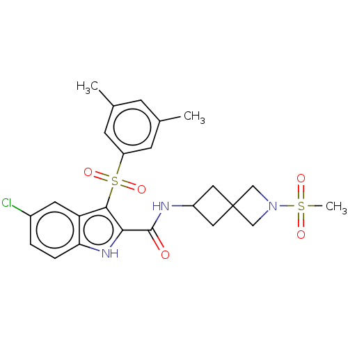 Chemical structure of BindingDB Monomer ID 50598222