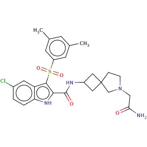Chemical structure of BindingDB Monomer ID 50598223