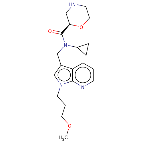 Chemical structure of BindingDB Monomer ID 50598959