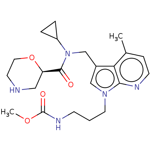 Chemical structure of BindingDB Monomer ID 50598962