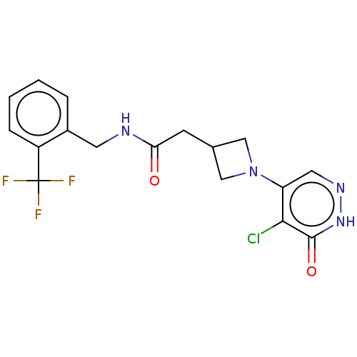 Chemical structure of BindingDB Monomer ID 50599822