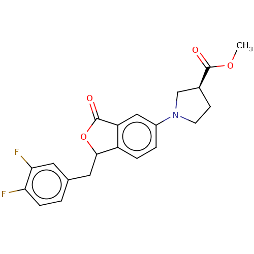 Chemical structure of BindingDB Monomer ID 50600435