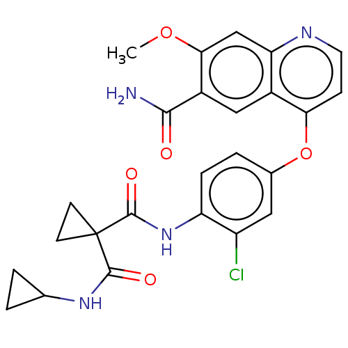 Chemical structure of BindingDB Monomer ID 50601764