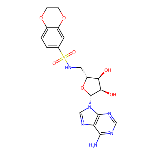Chemical structure of BindingDB Monomer ID 50602067