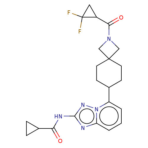 Chemical structure of BindingDB Monomer ID 50602435