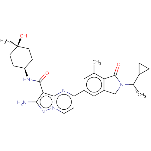 Chemical structure of BindingDB Monomer ID 50602506