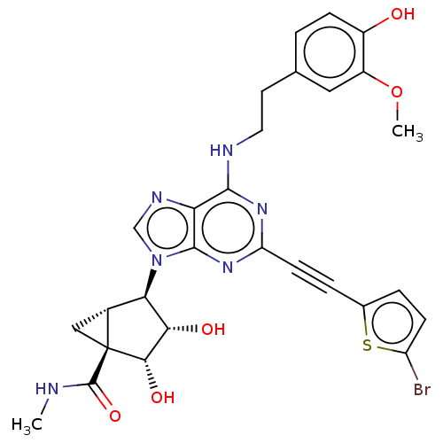 Chemical structure of BindingDB Monomer ID 50602690