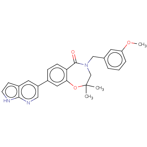 Chemical structure of BindingDB Monomer ID 50602962