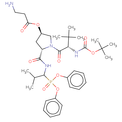 Chemical structure of BindingDB Monomer ID 50603190