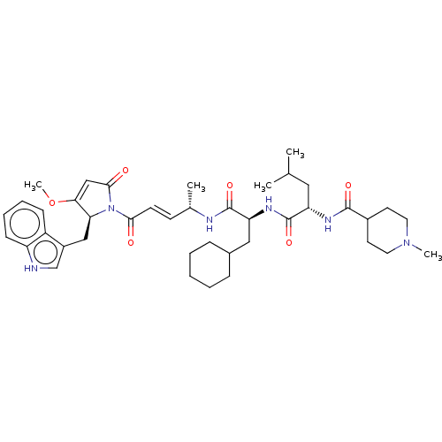 Chemical structure of BindingDB Monomer ID 50603784