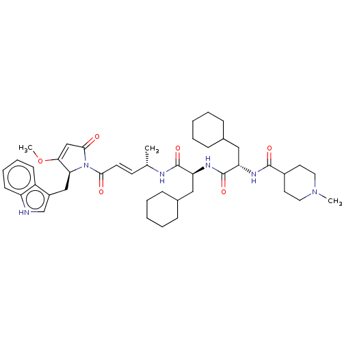 Chemical structure of BindingDB Monomer ID 50603785