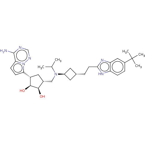 Chemical structure of BindingDB Monomer ID 50604415