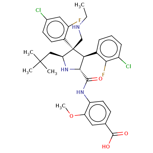 Chemical structure of BindingDB Monomer ID 50605106