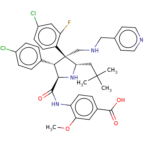 Chemical structure of BindingDB Monomer ID 50605145