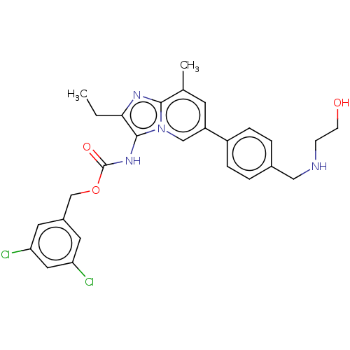Chemical structure of BindingDB Monomer ID 50605366