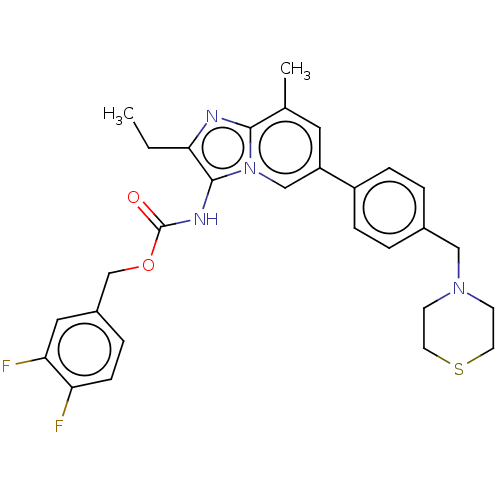 Chemical structure of BindingDB Monomer ID 50605374