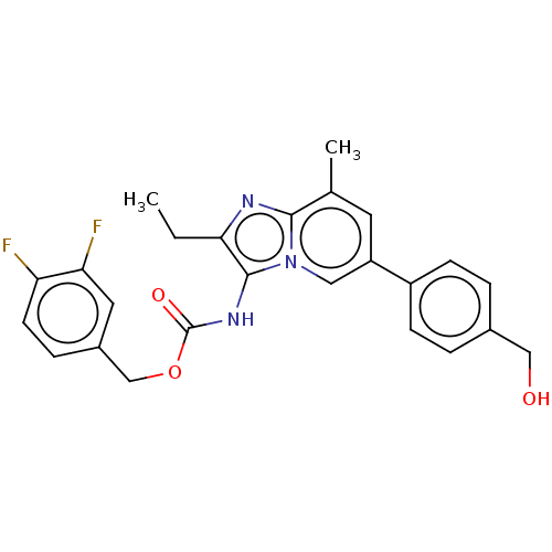 Chemical structure of BindingDB Monomer ID 50605379