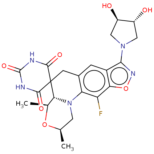 Chemical structure of BindingDB Monomer ID 50605621