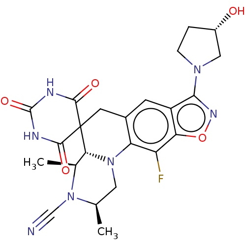 Chemical structure of BindingDB Monomer ID 50605622
