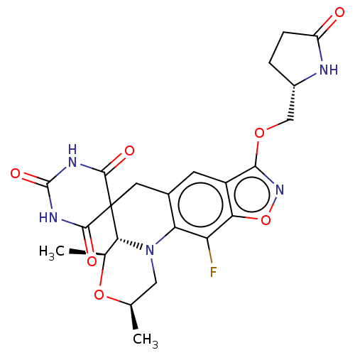 Chemical structure of BindingDB Monomer ID 50605623