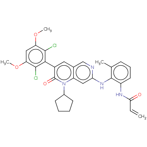Chemical structure of BindingDB Monomer ID 50606155