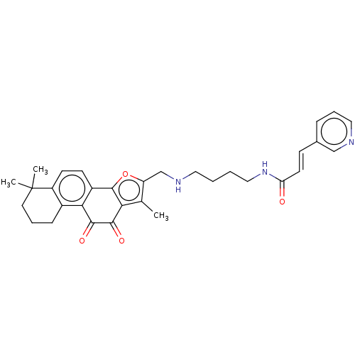 Chemical structure of BindingDB Monomer ID 50606261