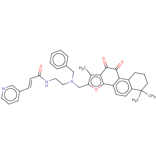 Chemical structure of BindingDB Monomer ID 50606276