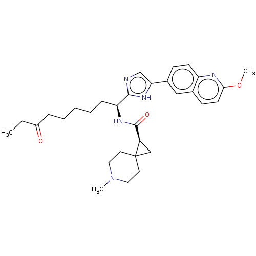 Chemical structure of BindingDB Monomer ID 50606549