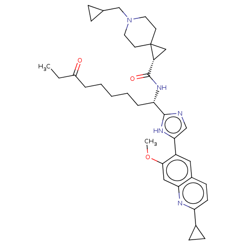 Chemical structure of BindingDB Monomer ID 50606560