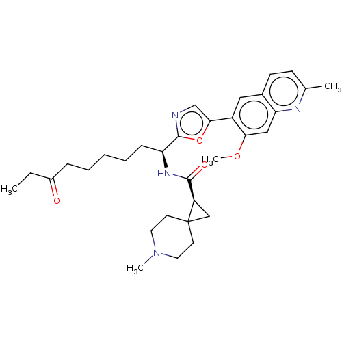 Chemical structure of BindingDB Monomer ID 50606571