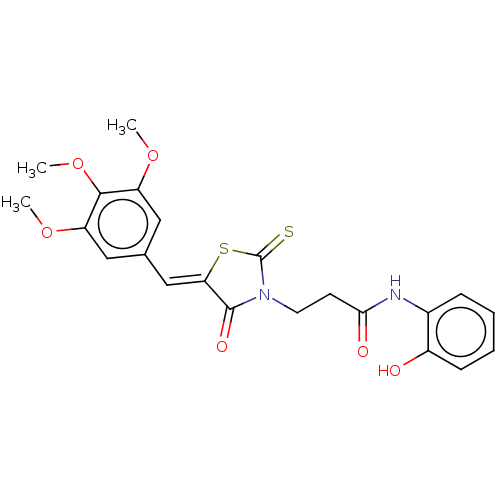 Chemical structure of BindingDB Monomer ID 50606860