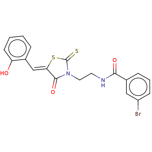 Chemical structure of BindingDB Monomer ID 50606863