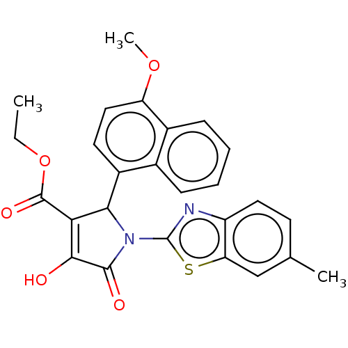 Chemical structure of BindingDB Monomer ID 50607405