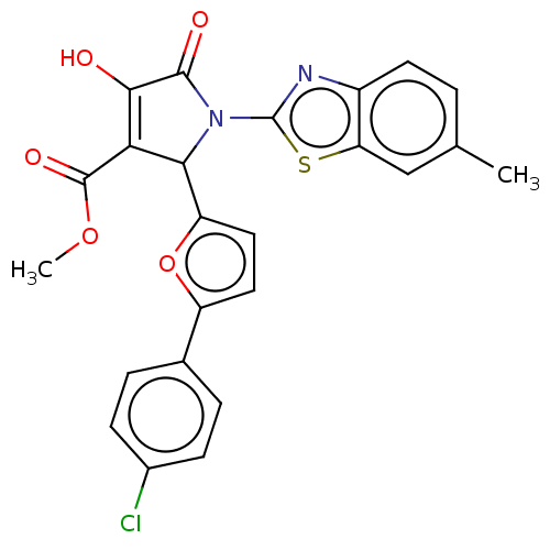 Chemical structure of BindingDB Monomer ID 50607411